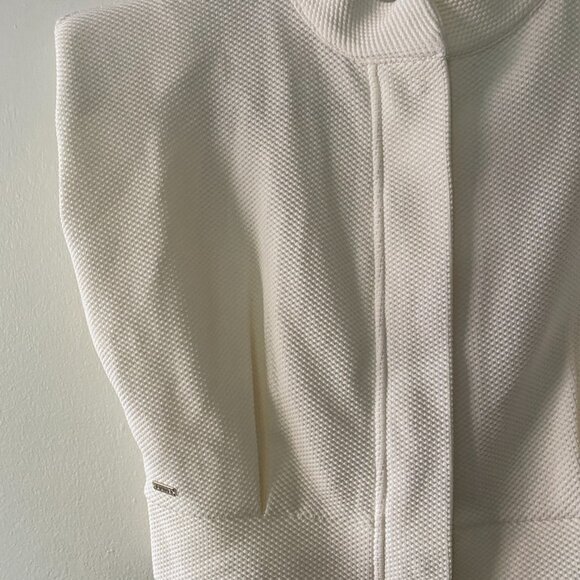 Lune Active Moon Classic Cropped Jacket Marshmellow Cream Medium Organic Cotton - Picture 3 of 8